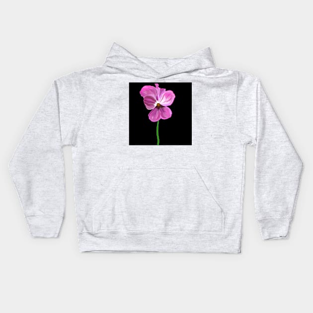 Natural beauty (black) Kids Hoodie by Teddyxx